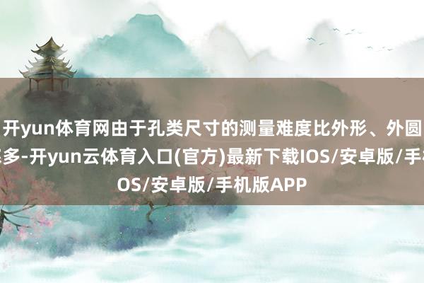 开yun体育网由于孔类尺寸的测量难度比外形、外圆测量贫寒多-开yun云体育入口(官方)最新下载IOS/安卓版/手机版APP